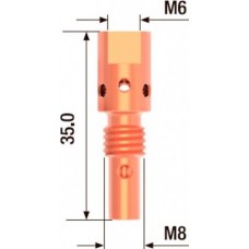 Адаптер контактного наконечника FUBAG M6х35 мм (2шт) [FB.TA.M6.35]